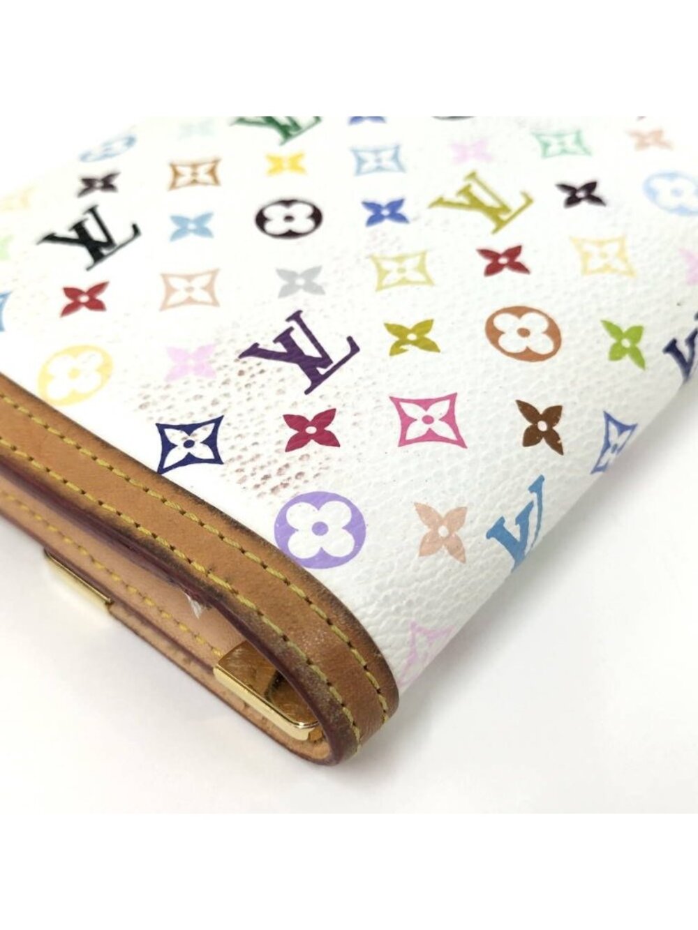 ★SOLD★ Louis Vuitton Porto Tresor International Wallet Monogram Multicolor - Picture 6 of 10